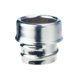 Csatlakozó fém gégecsőhöz 12.5mm-átmérő egyenes külső menet menetes-rögzítés EEM FLEXA